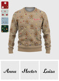 Holiday Spirit Knit - Personalized Christmas Ugly Sweater