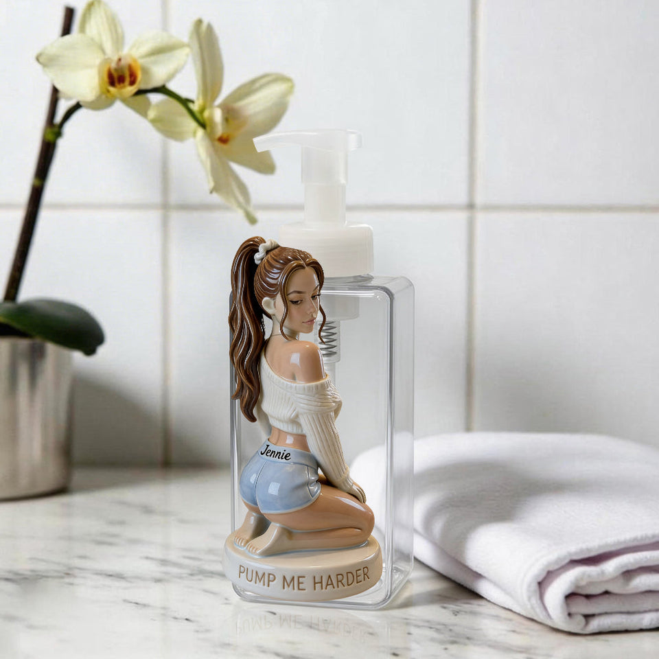 Pump Me Harder - Personalized Spicy Couple Pump Dispenser