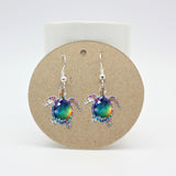 Beautiful Turtle - Personalized Turtle Earrings