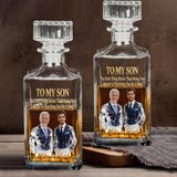 Cool Gift For Dad, Father's Day Gift - Personalized Father Whiskey Glass