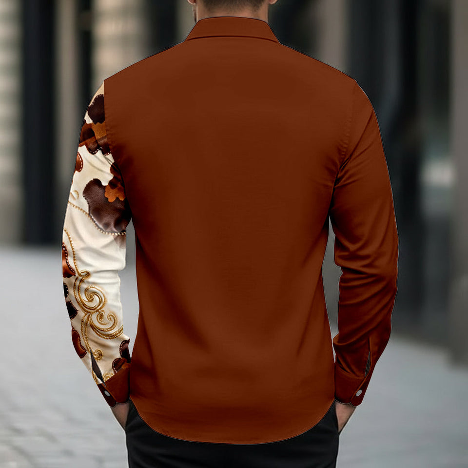 Love Highland Cow - Personalized Highland Cow Button-Up Shirt