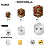 Zodiac Sign Luxury Brooch - Personalized Horoscope 3D Embossed Enamel Pin
