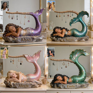 Mermaid Soul - Personalized Mermaid Jewelry Holder