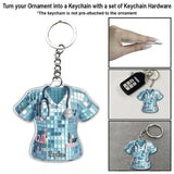 Love Nurse Life - Personalized Nurse Ornament