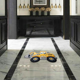 Super Contruction - Personalized Kid Shaped Doormat/ Rug