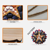 Paws & Patriot - Personalized Dog Custom Shaped Wood Sign