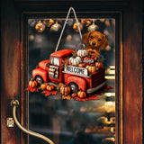 Tis The Season - Personalized Dog Custom Shaped Wood Sign