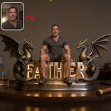 Custom Any Photo - Personalized Dragon Custom Shaped Acrylic Plaque