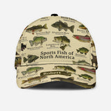 Fish Of America - Personalized Fishing Classic Cap