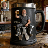 Crack And Cheers - Personalized Beer Beer Stein