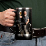 Crack And Cheers - Personalized Beer Beer Stein