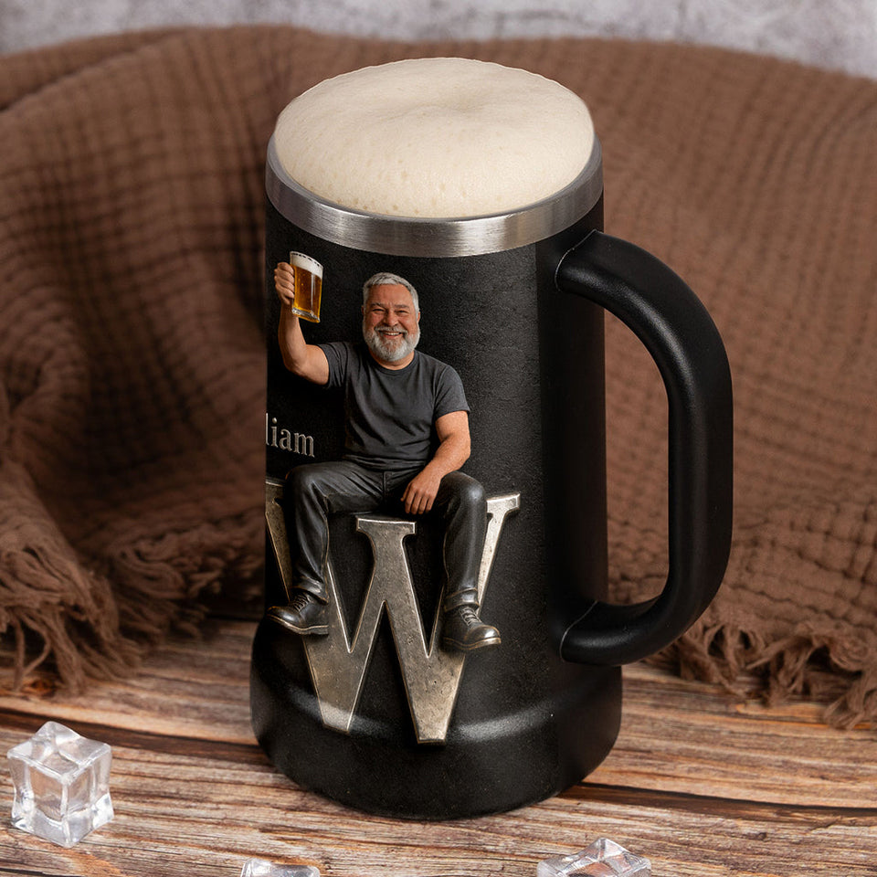 Crack And Cheers - Personalized Beer Beer Stein