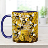 Reasons To Be Happy - Personalized Grandma Accent Mug