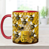 Reasons To Be Happy - Personalized Grandma Accent Mug