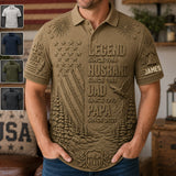 Legend - Personalized Father Polo Shirt