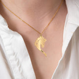 You And Me We Got This - Personalized Horse Matching Pendant Necklace