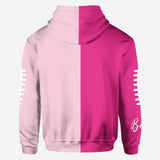 Pink Ribbon Football - Personalized Breast Cancer Awareness All Over Shirt