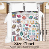Yes I Do Need All These Books - Personalized Book Blanket