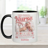 Nurse Portfolio - Personalized Nurse Accent Mug