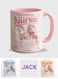 Nurse Portfolio - Personalized Nurse Accent Mug