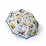 Construction Machines - Personalized Kid Umbrella