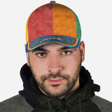 Pride Wearable Enamel Pin And Cap - Personalized LGBT Support Classic Cap With Pin