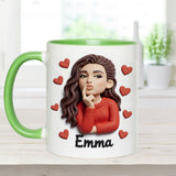 Custom From Any Photo Perfect Gift For Couple - Personalized Couple Accent Mug & Coaster