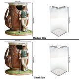 Funny Custom Golf Bag Plant Pot, Flower Vase - Personalized Golf Acrylic Pot & Stake