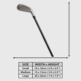 Funny Custom Golf Bag Plant Pot, Flower Vase - Personalized Golf Acrylic Pot & Stake