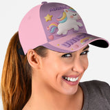 Cute Unicorn or Turtle Children's Gift - Personalized Kid Classic Cap