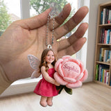 Custom Any Photo Little Fairy - Personalized Self Love Plush Keychain