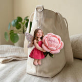Custom Any Photo Little Fairy - Personalized Self Love Plush Keychain