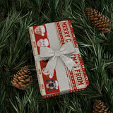 Merry Christmas - Personalized Family Wrapping Papers