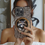 Adorable Raccoon - Personalized Raccoon Full Print Phone Case
