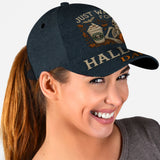 Just Waiting For Halloween - Personalized Skull Classic Cap