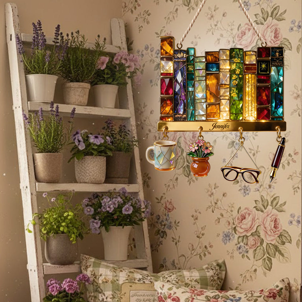 Book Lovers - Personalized Book LED Light Acrylic Sign