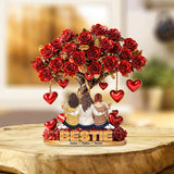 Besties Forever - Personalized Bestie Custom Shaped Acrylic Plaque