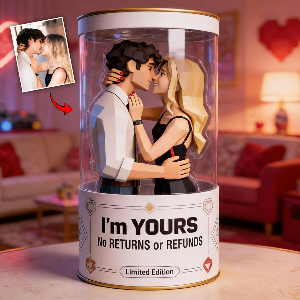 I Love You - Personalized Couple Custom Shaped Acrylic Plaque
