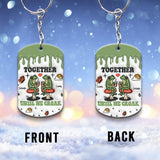 Together Until We Croak - Personalized Frog Keychain