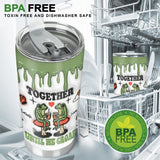 Together Until We Croak - Personalized Frog Tumbler
