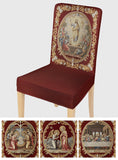 Key Christian Religious Scenes - Personalized Christian Chair Cover Set