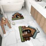 Welcome To My Home - Personalized Dog Non-Slip Tufted Rug