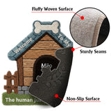 Welcome To My Home - Personalized Dog Non-Slip Tufted Rug