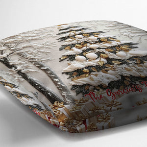 Holiday Christmas - Personalized Christmas Throw Pillow