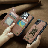 Proud Veteran - Personalized Veteran Wallet Phone Case