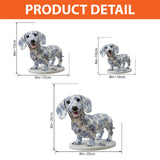 I Love My Dogs - Personalized Dog Custom Shaped Acrylic Plaque