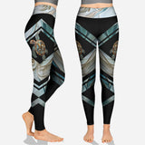 Love Turtles - Personalized Turtle Hollow Tank Top and Leggings