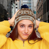 Farm Life - Personalized Highland Cow Beanie Hat