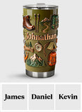 Hiking Makes Me Happy - Personalized Hiking Tumbler