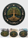Moon Phase - Witch Round Rug